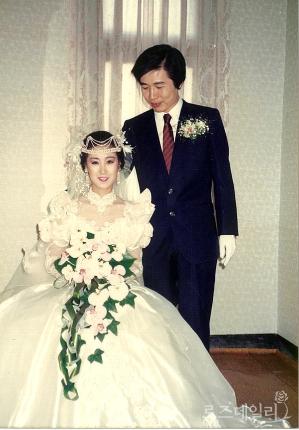▲ 전성수 후보와 아내의 결혼식 당시 모습 ⓒ전성수 후보 소장